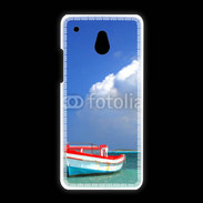 Coque HTC One Mini Bateau de pêcheur en mer