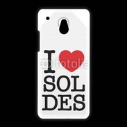 Coque HTC One Mini J'aime les soldes