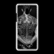 Coque HTC One Mini Tatouage d'un ange dans le dos