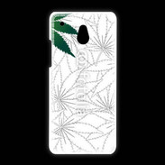 Coque HTC One Mini Fond cannabis