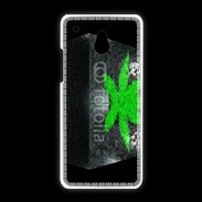 Coque HTC One Mini Cube de cannabis