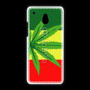 Coque HTC One Mini Drapeau reggae cannabis