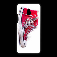 Coque HTC One Mini Chaussure Converse rouge