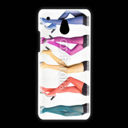 Coque HTC One Mini Collants multicolors