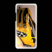 Coque HTC One Mini Belle voiture jaune et noire