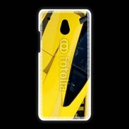 Coque HTC One Mini Voiture de sport jaune