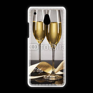 Coque HTC One Mini Coupes de champagne 3