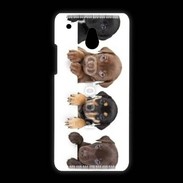 Coque HTC One Mini Alignement de petits chiens