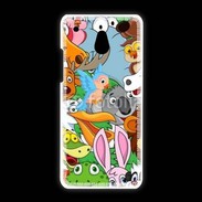 Coque HTC One Mini Animaux cartoon