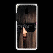 Coque HTC One Mini Coiffure drôle