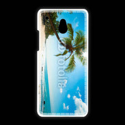 Coque HTC One Mini Belle plage ensoleillée 1