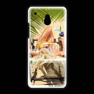 Coque HTC One Mini Femme sexy à la plage 25