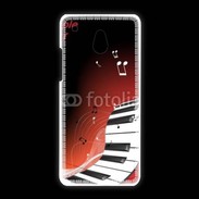 Coque HTC One Mini Abstract piano 2