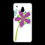 Coque HTC One Mini fleurs 4