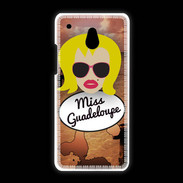 Coque HTC One Mini Miss Guadeloupe Blonde