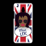 Coque HTC One Mini Miss UK Black