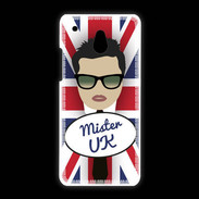 Coque HTC One Mini Mister UK Brun