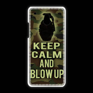 Coque HTC One Mini Keep Calm and Grenade Camouflage