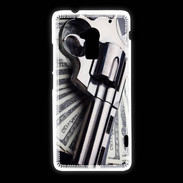 Coque HTC One Max Arme et Dollars