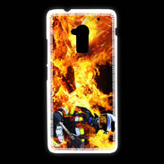 Coque HTC One Max Pompier soldat du feu