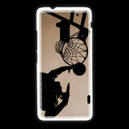 Coque HTC One Max Basket en noir et blanc