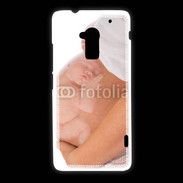 Coque HTC One Max Femme enceinte avec bébé dans le ventre
