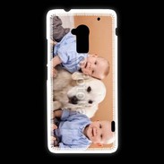 Coque HTC One Max Jumeau avec chien