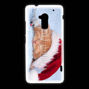 Coque HTC One Max Chaton Noël 2