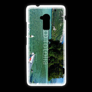 Coque HTC One Max Barques sur le lac d'Annecy