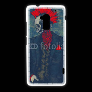 Coque HTC One Max Tête de mort Punk