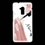 Coque HTC One Max Pose de vernis esthéticienne