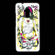 Coque HTC One Max Tatouage Girl