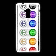 Coque HTC One Max Love and peace 5