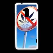 Coque HTC One Max Interdiction de cannabis 2