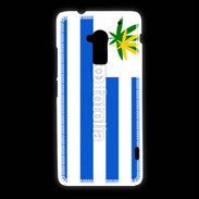 Coque HTC One Max Drapeau Uruguay cannabis 2