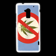 Coque HTC One Max Interdiction de cannabis 3