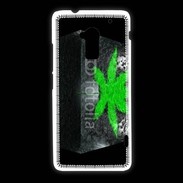 Coque HTC One Max Cube de cannabis