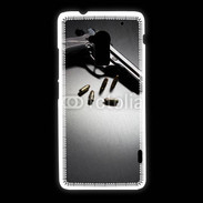 Coque HTC One Max Pistolet et munitions