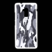 Coque HTC One Max Camouflage gris et blanc