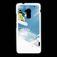 Coque HTC One Max Saut en Snowboard 2