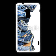 Coque HTC One Max Pile de jean's