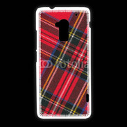 Coque HTC One Max Mode tissus écossais rouge