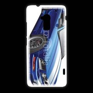 Coque HTC One Max Mustang bleue