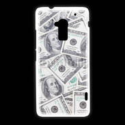 Coque HTC One Max Fond dollars