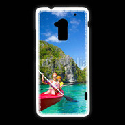 Coque HTC One Max Kayak dans un lagon