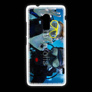Coque HTC One Max Couple de plongeurs