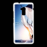 Coque HTC One Max Bateau et couché de soleil 50