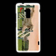 Coque HTC One Max Agility Golden retriever