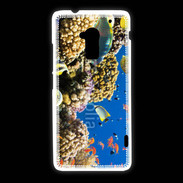 Coque HTC One Max Poisson et coraux de toutes les couleurs