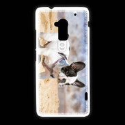 Coque HTC One Max Bulldog français nain